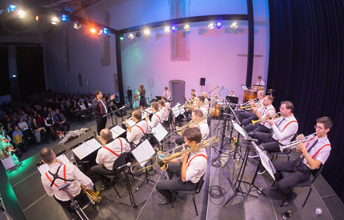 En big band